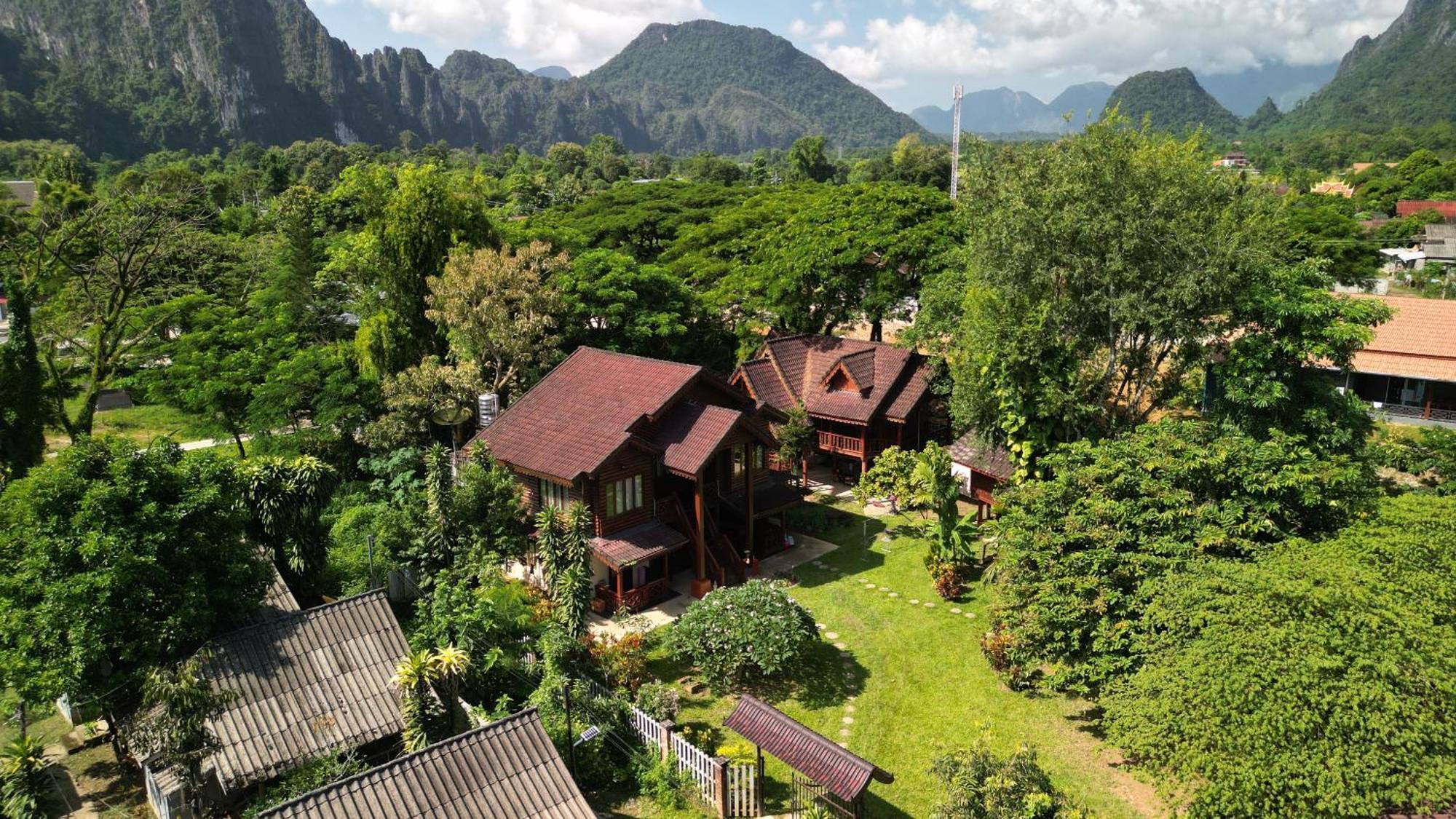Namsong Bridge Bungalows فان فيان المظهر الخارجي الصورة